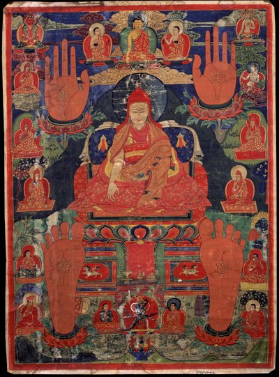 Tsuglag Gyatso, el Tercer Pawo Rinpoche (c. 1567-1630) de Unbekannt