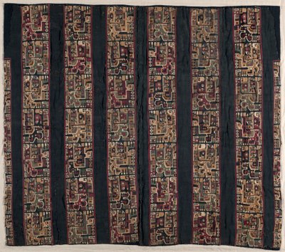 Fragmentos de túnica con criatura con cabeza de pájaro, 600-1000 de Unbekannt