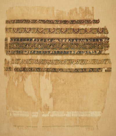 Turbante o extremo de chal con tiraz y oro, 1094 de Unbekannt