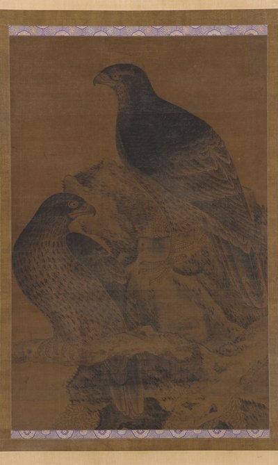 Dos águilas, dinastía Ming, 1368-1644 de Unbekannt