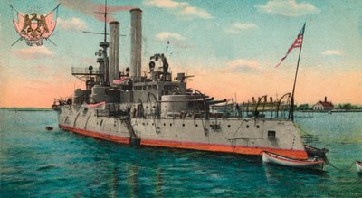 Acorazado estadounidense Iowa, c. 1908 de Unbekannt