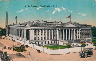 Tesoro de los EE.UU., Washington, DC, c1920s de Unbekannt