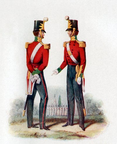 Uniforme del 19º Regimiento, 1848, 1904 de Unbekannt