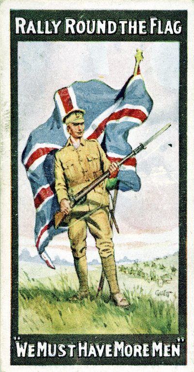 Reino Unido: Tarjetas de cigarrillos - Reclutamiento en la Primera Guerra Mundial de Unbekannt