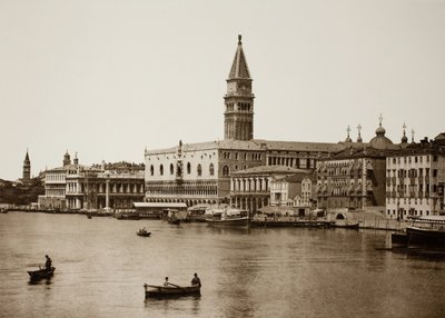 Sin título 99 [Palacio Ducal y Gran Canal, Venecia] de Unbekannt
