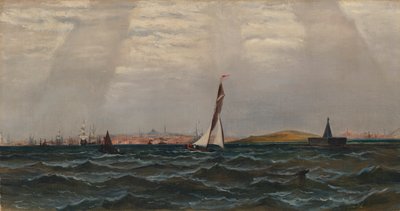 Escena de puerto sin título de Unbekannt