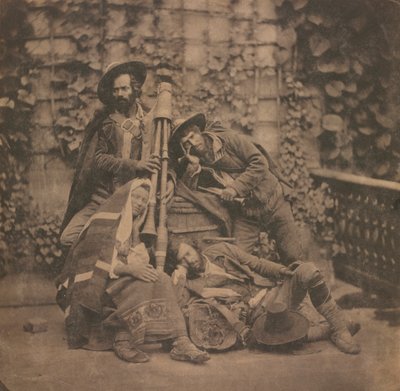 Sin título Pifferari, c. 1851-1855 de Unbekannt