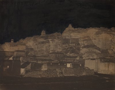 Sin título, [edificios, posiblemente un sitio arqueológico], 1860s de Unbekannt