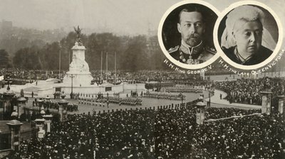 Inauguración del Victoria Memorial, Londres, 16 de mayo de 1911 de Unbekannt