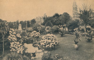 Jardines de Placer Superior en Tiempo de Rododendros, 1929 de Unbekannt