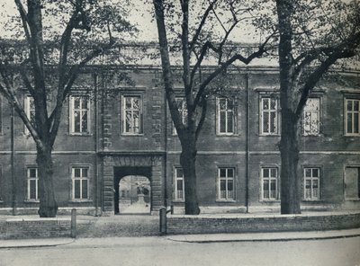 Escuela Superior, mirando hacia el patio de la escuela, 1926 de Unbekannt