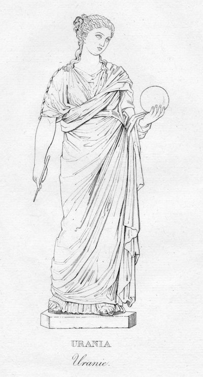 Urania Uranie, c. 1850 de Unbekannt