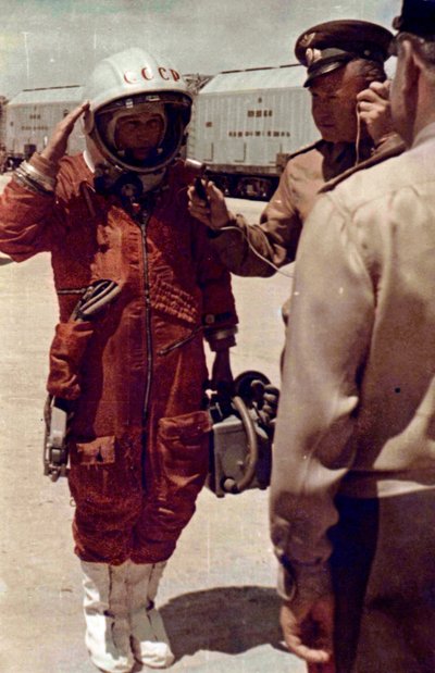 Valentina Tereshkova, cosmonauta rusa, Cosmódromo de Baikonur, URSS, 16 de junio de 1963 de Unbekannt