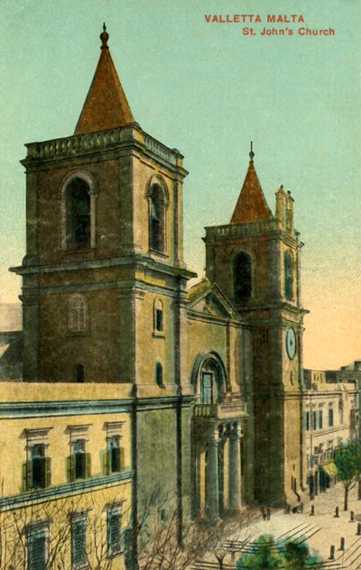 Valletta Malta - Iglesia de San Juan de Unbekannt
