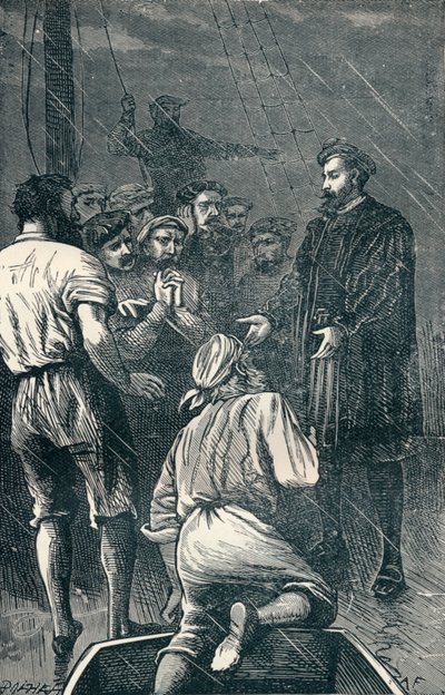 Vasco da Gama se niega a retroceder, 1904 de Unbekannt