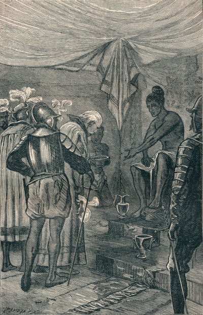 Vasco da Gama visita al Rey, 1904 de Unbekannt