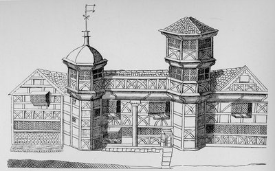 Casa solariega de Vaux Hall, c1813, 1912 de Unbekannt