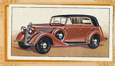 Vauxhall Big Six Wingham Cabriolet, c1936 de Unbekannt