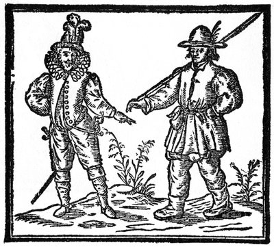 Calzones de terciopelo y calzones de tela, 1592, 1910 de Unbekannt