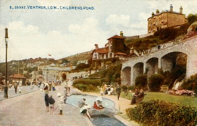 Ventnor, I.O.W - Estanque de niños, 1919 de Unbekannt