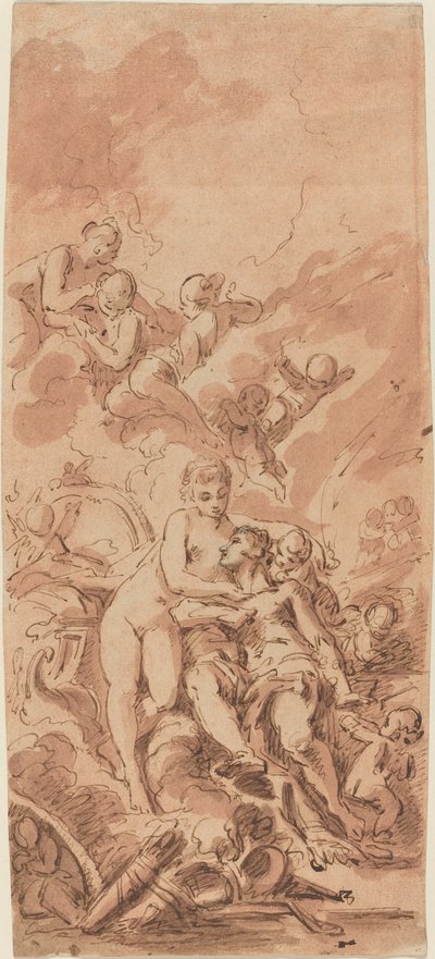 Venus en la fragua de Vulcano, siglo XVIII de Unbekannt