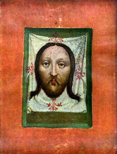 Vera Icon, panel trasero de la Virgen de Viena, c1470 de Unbekannt