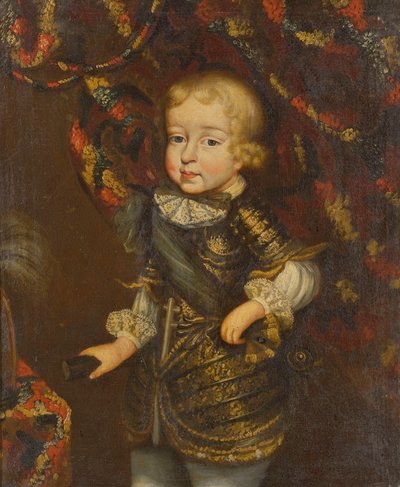 Víctor Amadeo I 1587-1637, Duque de Saboya, como un infante, siglo XVII de Unbekannt