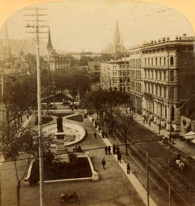 Plaza Victoria, Montreal, Canadá, 1904 de Unbekannt