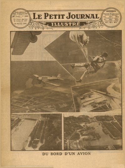 Vista desde a bordo de un avión, 1931 de Unbekannt