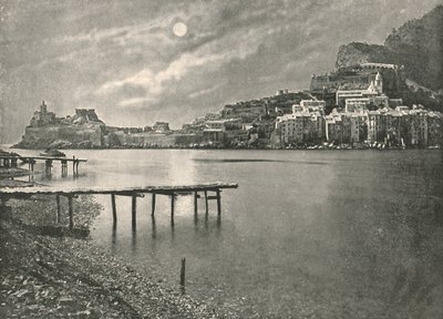 Vista desde la bahía, La Spezia, Italia, 1895 de Unbekannt