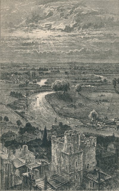 Vista desde la Torre Redonda, 1895 de Unbekannt