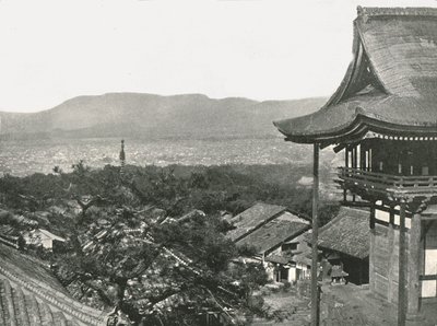 Vista desde las colinas, Kioto, Japón, 1895 de Unbekannt