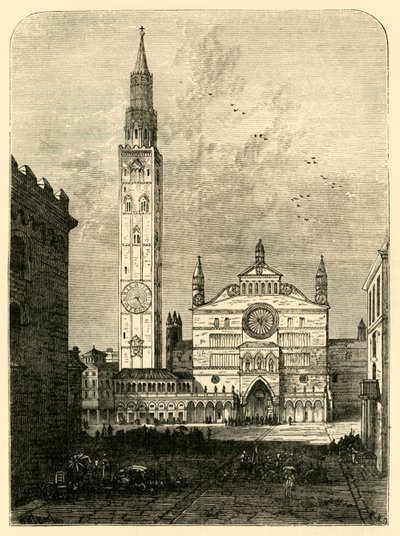 Vista en Cremona, 1890 de Unbekannt
