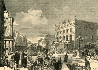 Vista en el Nuevo Corte, 1878 de Unbekannt