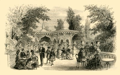Vista en los Jardines de Surrey, c1878 de Unbekannt