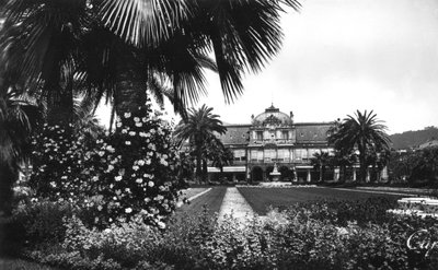 Vista de los Jardines Albert I y el Casino, Niza, sur de Francia, principios del siglo XX de Unbekannt