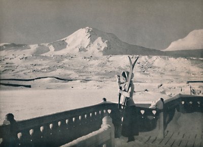 Vista de Finse, Ferrocarril de Bergen, 1914 de Unbekannt