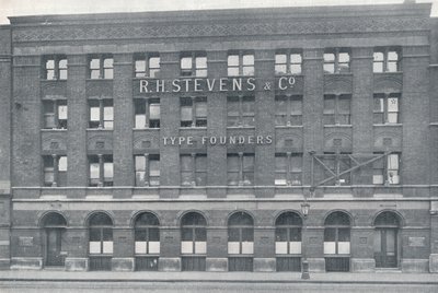 Vista de la fundición, Southwark Street, 1909 de Unbekannt