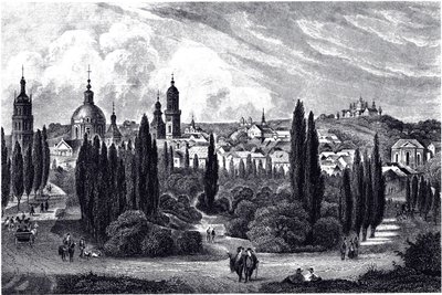 Vista de Lemberg, ca 1845 de Unbekannt