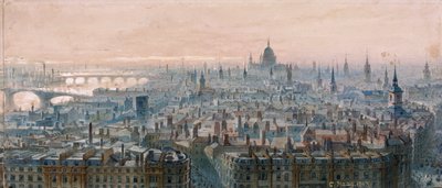 Vista de Londres de Unbekannt
