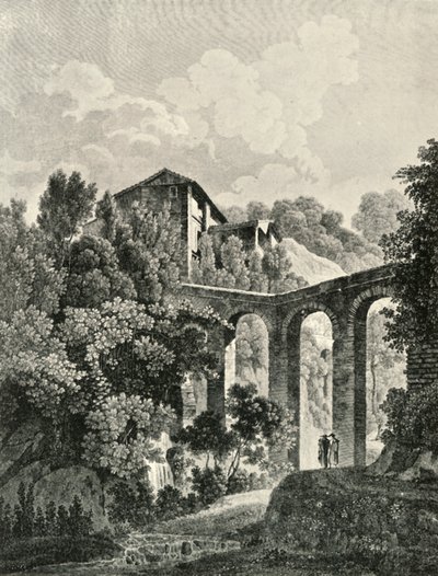 Vista del Acueducto, cerca de la Alhambra, siglo XIX, 1907 de Unbekannt