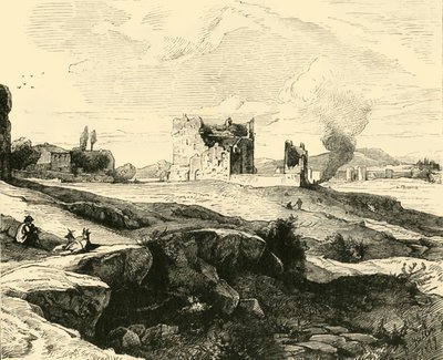 Vista de la Campagna desde la Via Appia, 1890 de Unbekannt