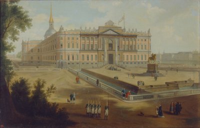 Vista del Palacio de Michael en San Petersburgo de Unbekannt