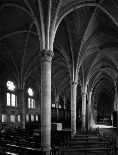 Vista de la antigua abadía cisterciense Notre Dame d