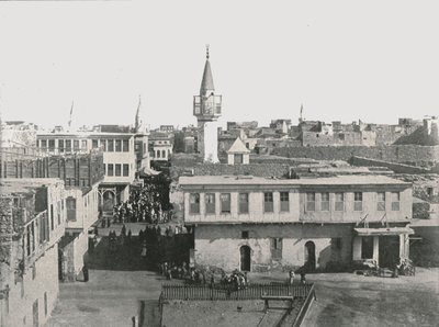 Vista del casco antiguo, Suez, Egipto, 1895 de Unbekannt