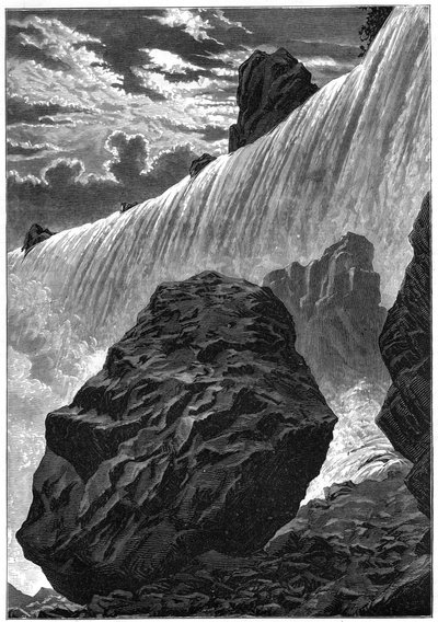 Vista de las cataratas del Niágara, 1877 de Unbekannt