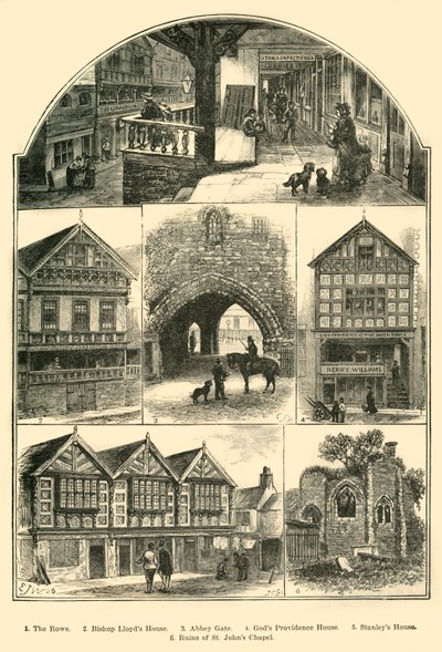 Vistas en Chester, 1898 de Unbekannt