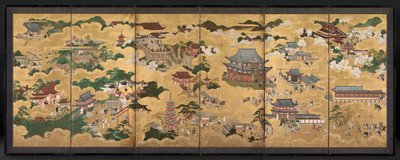 Vistas de Kioto, 1600s de Unbekannt