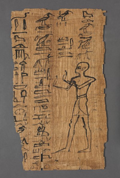 Viñeta del Libro de los Muertos de Bakenmut, 1000-900 a.C. de Unbekannt