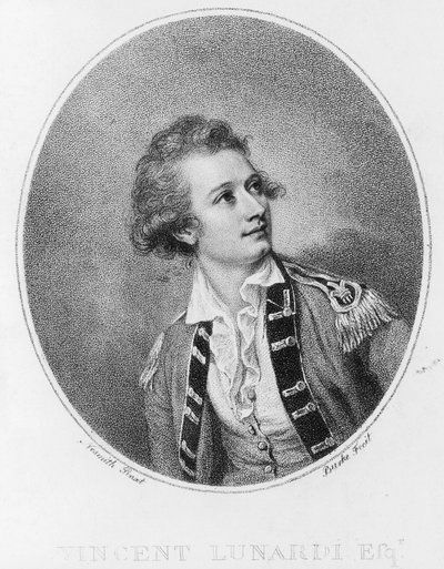 Vincenzo Lunardi, c. 1770 de Unbekannt